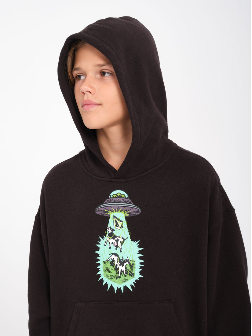 Sudadera con Capucha Udder Space - Black - (NIÑOS)
