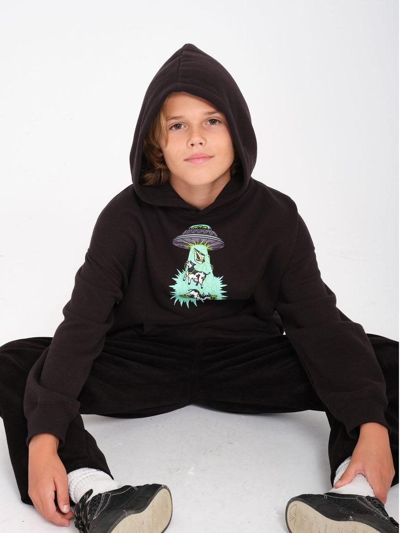 Sudadera con Capucha Udder Space - Black - (NIÑOS)