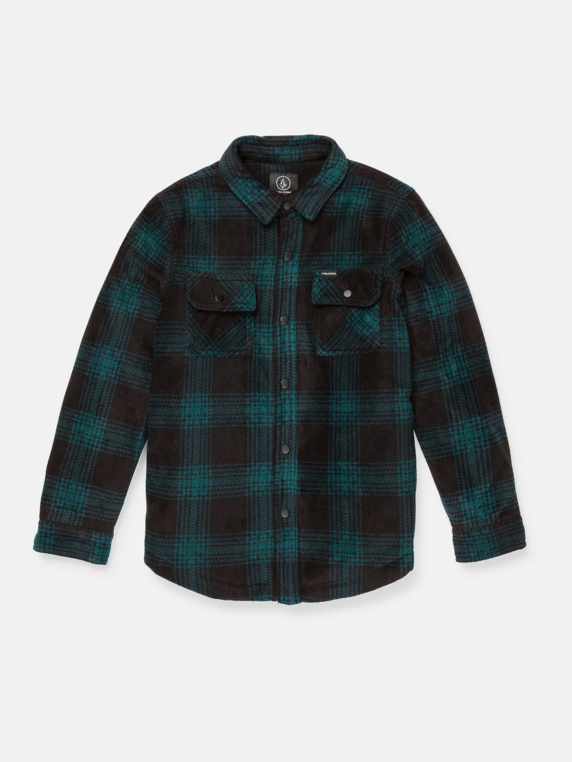 Sobrecamisa de Felpa Bowered - Evergreen - (NIÑOS)