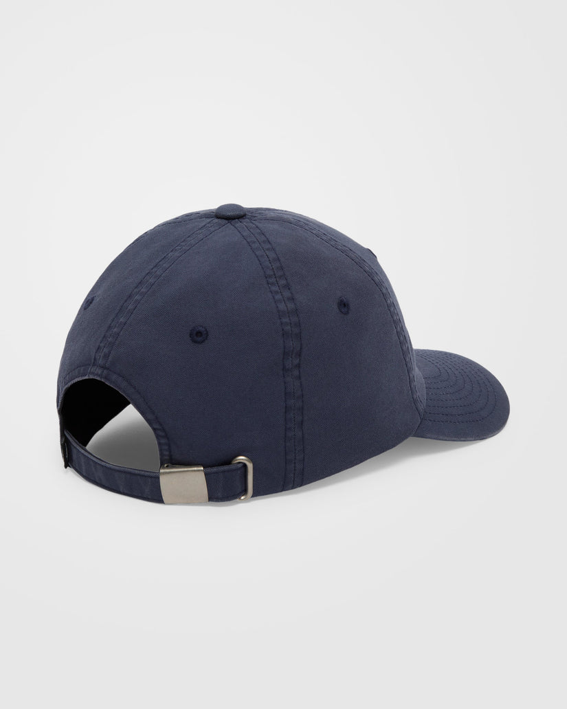 Full Stone Washed Adj Cap - Marine