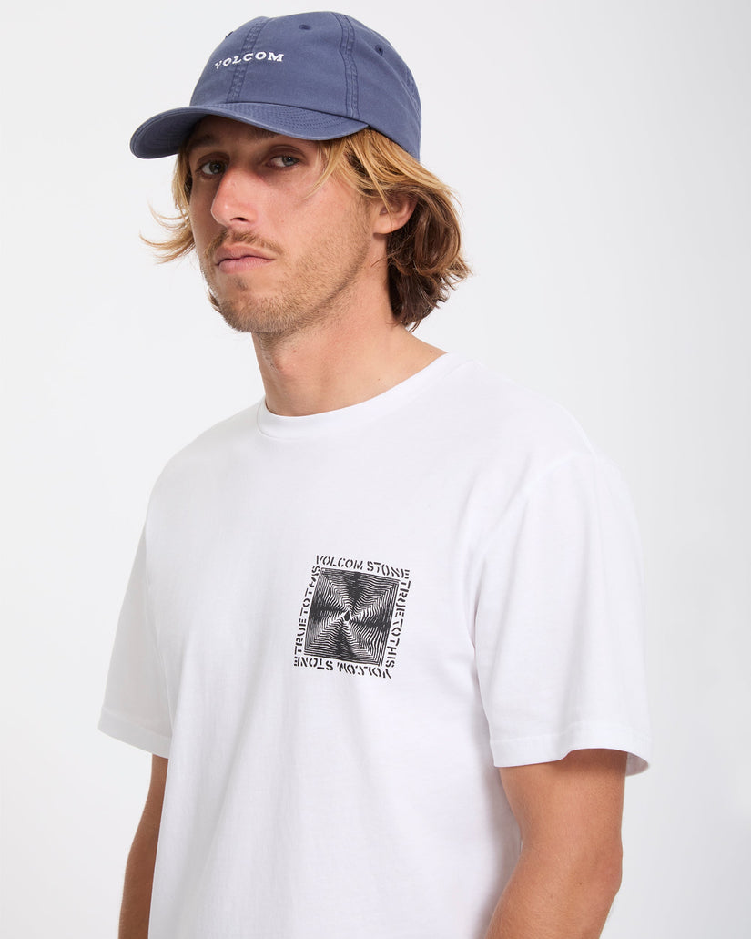 Full Stone Washed Adj Cap - Marine