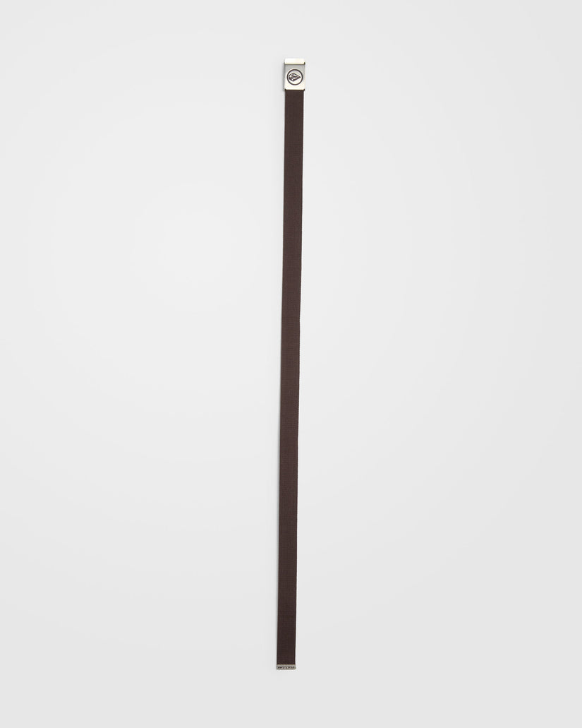 Circle Web Belt - Raisin