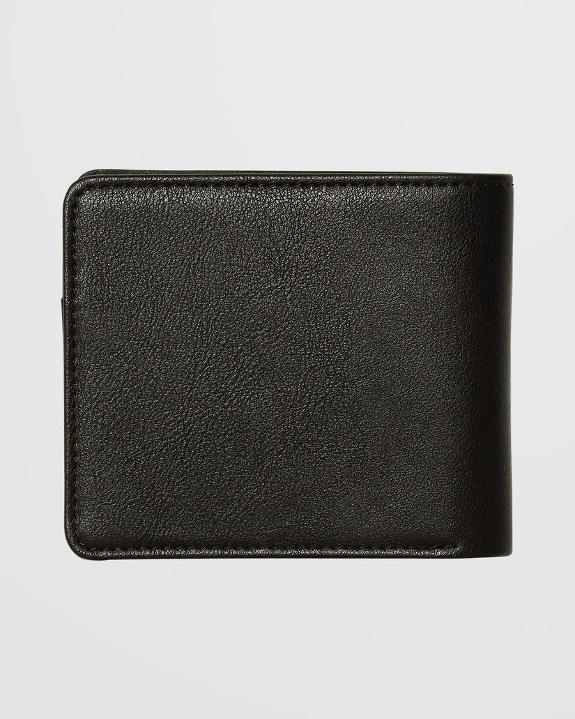 Cartera pequeña Slim Stone - Black