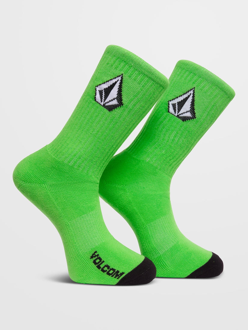 Calcetines Full Stone (3 Pares) - Electric Green