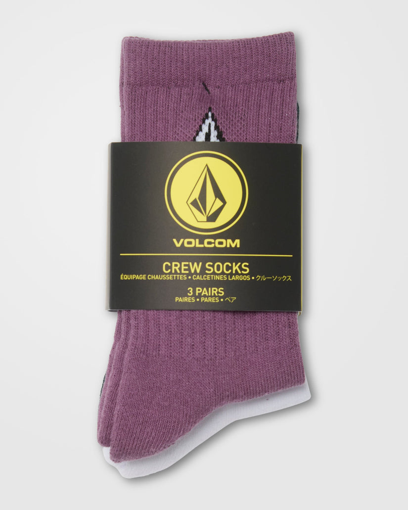 Full Stone Socks (3 pack) - Multi - (KIDS)