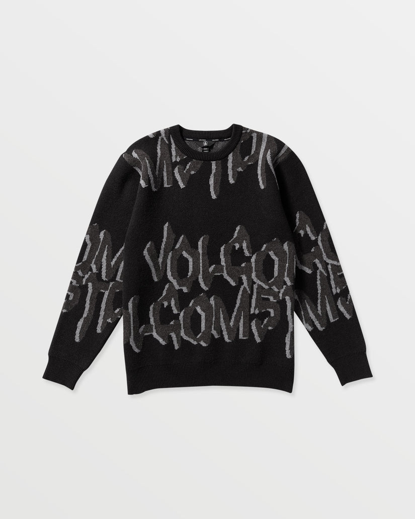 Jersey Stone Jacquard - Black