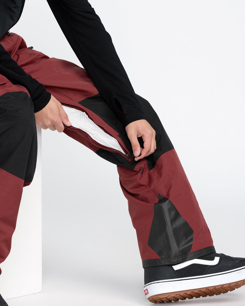 Peto de nieve Rain Gore-Tex - Burnt Red