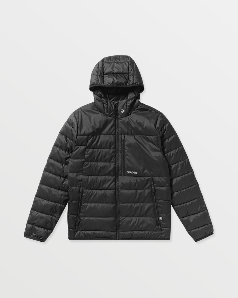 Chaqueta con capucha Puff Puff - Black