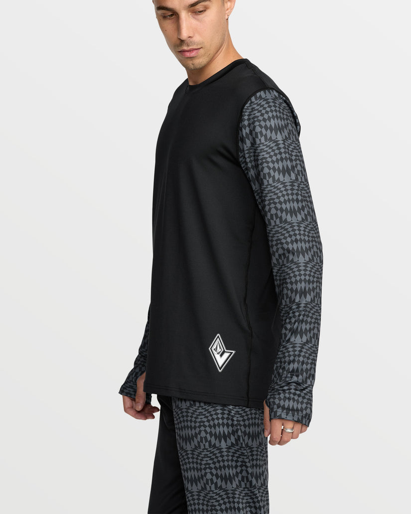 Camiseta primera capa M V-Science - Black/Charcoal