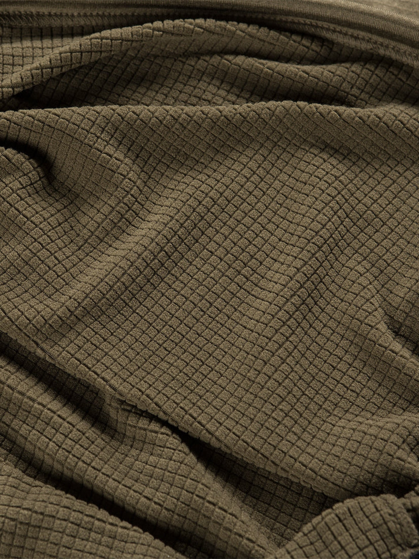WAFFLE BACKED CREW FLEECE (G4652300_DTK) [3]