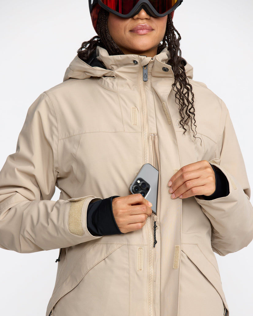 Chaqueta Shelter 20K 3D Stretch - Oatmeal
