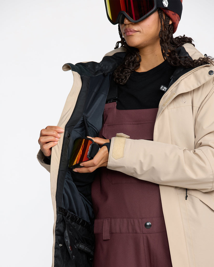 Chaqueta Shelter 20K 3D Stretch - Oatmeal