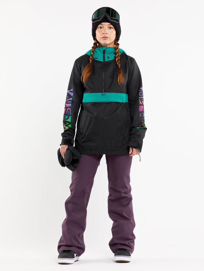 Species Stretch Trousers - BLACKBERRY (H1352407_BRY) [43]