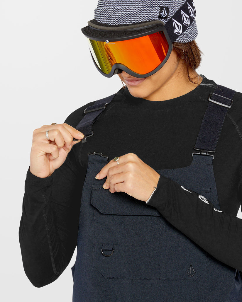 Camiseta primera capa W Merino Blend - Black