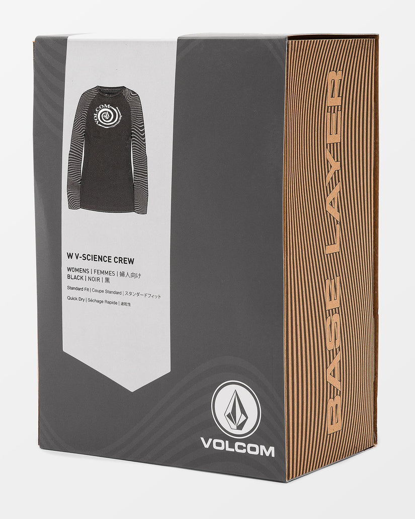 Camiseta primera capa W V-Science - Black White