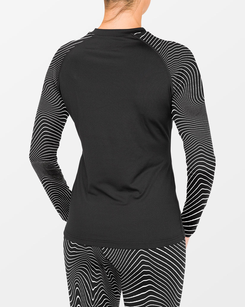 Camiseta primera capa W V-Science - Black White