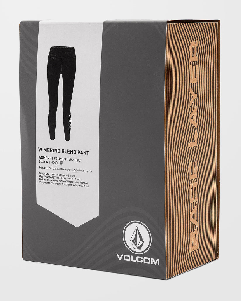Malla interior W Merino Blend - Black