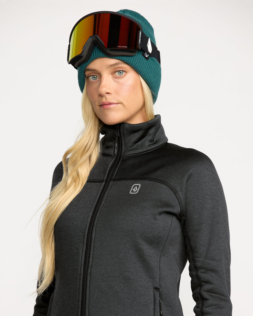 Sudadera polar con cremallera Frostbyte - Black