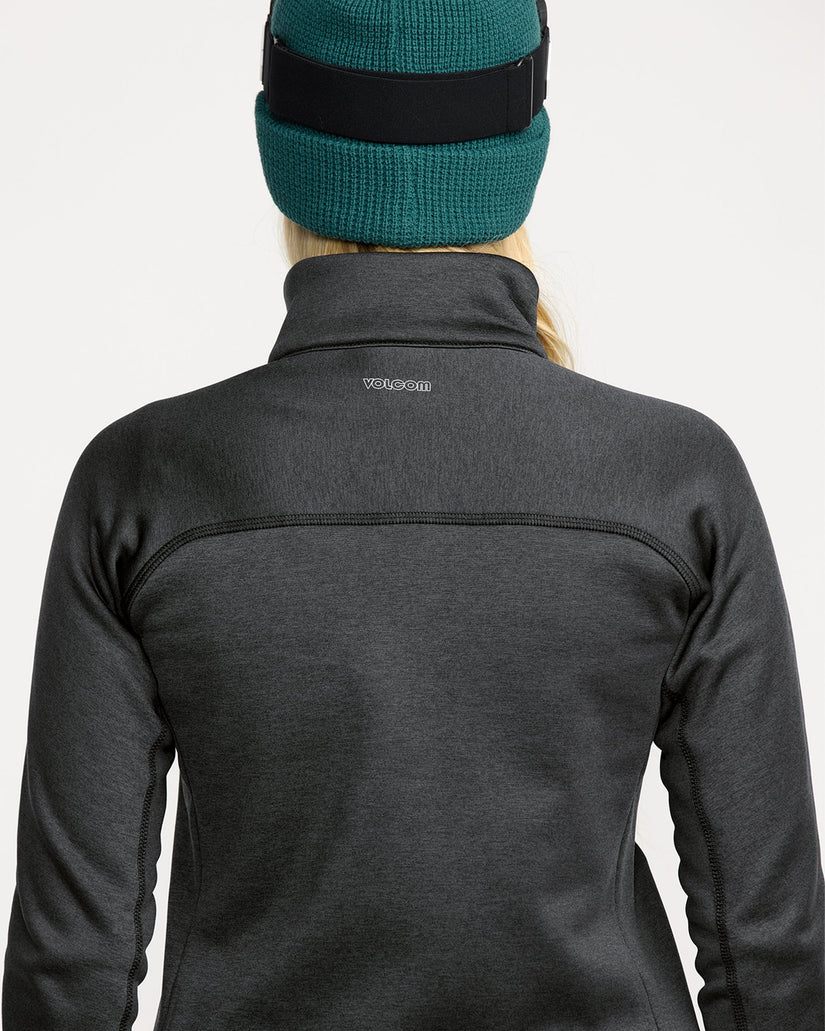 Sudadera polar con cremallera Frostbyte - Black