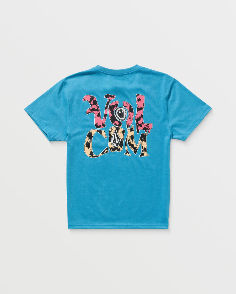 Camiseta Eye Warp - BLUE TURQ - (NIÑOS)