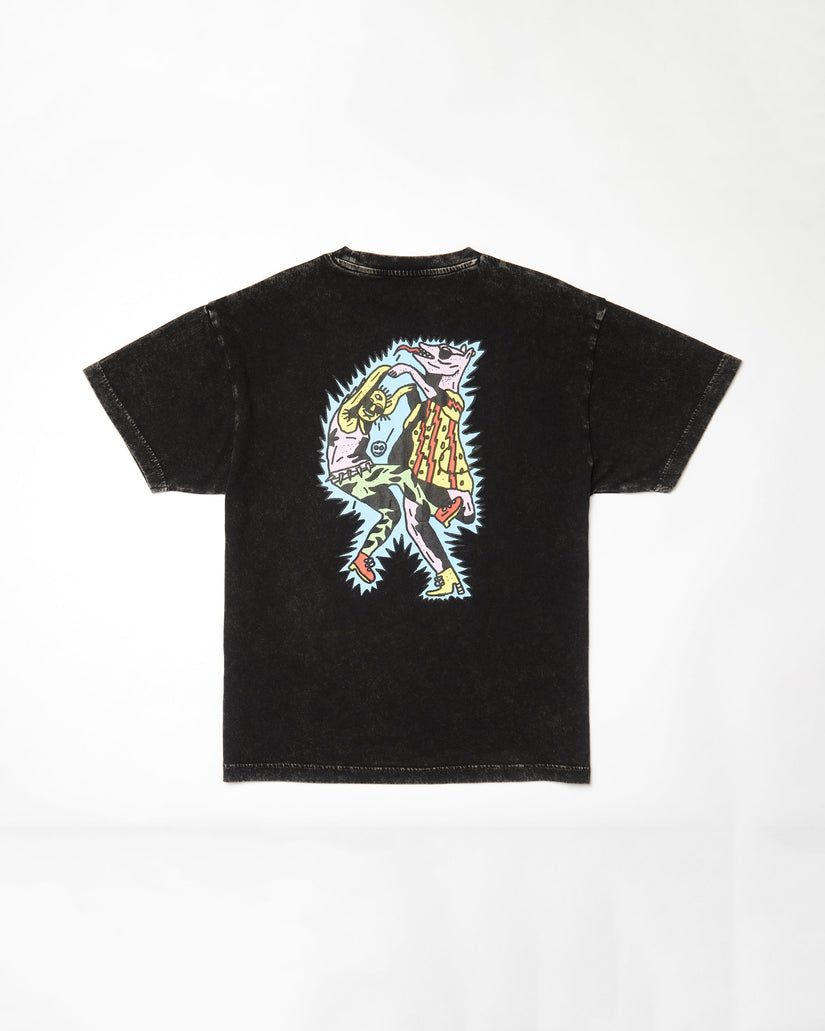 Camiseta Bob Mollema 1 - WASHED BLACK - (NIÑOS)