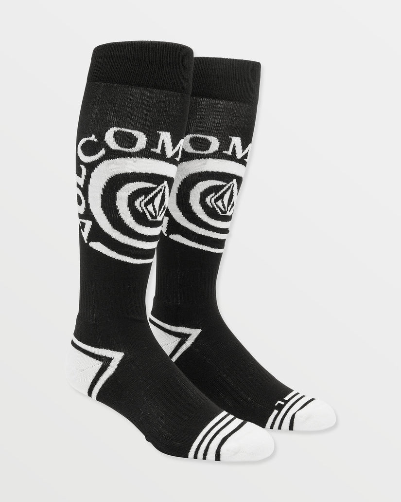Calcetines altos Spiral - Black