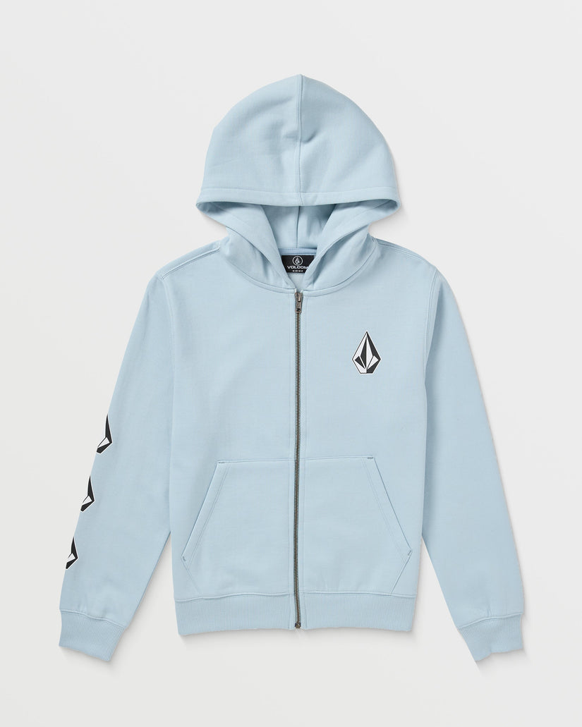 Sudadera con capucha Iconic Stone Zip - ICE BLUE - (NIÑOS)