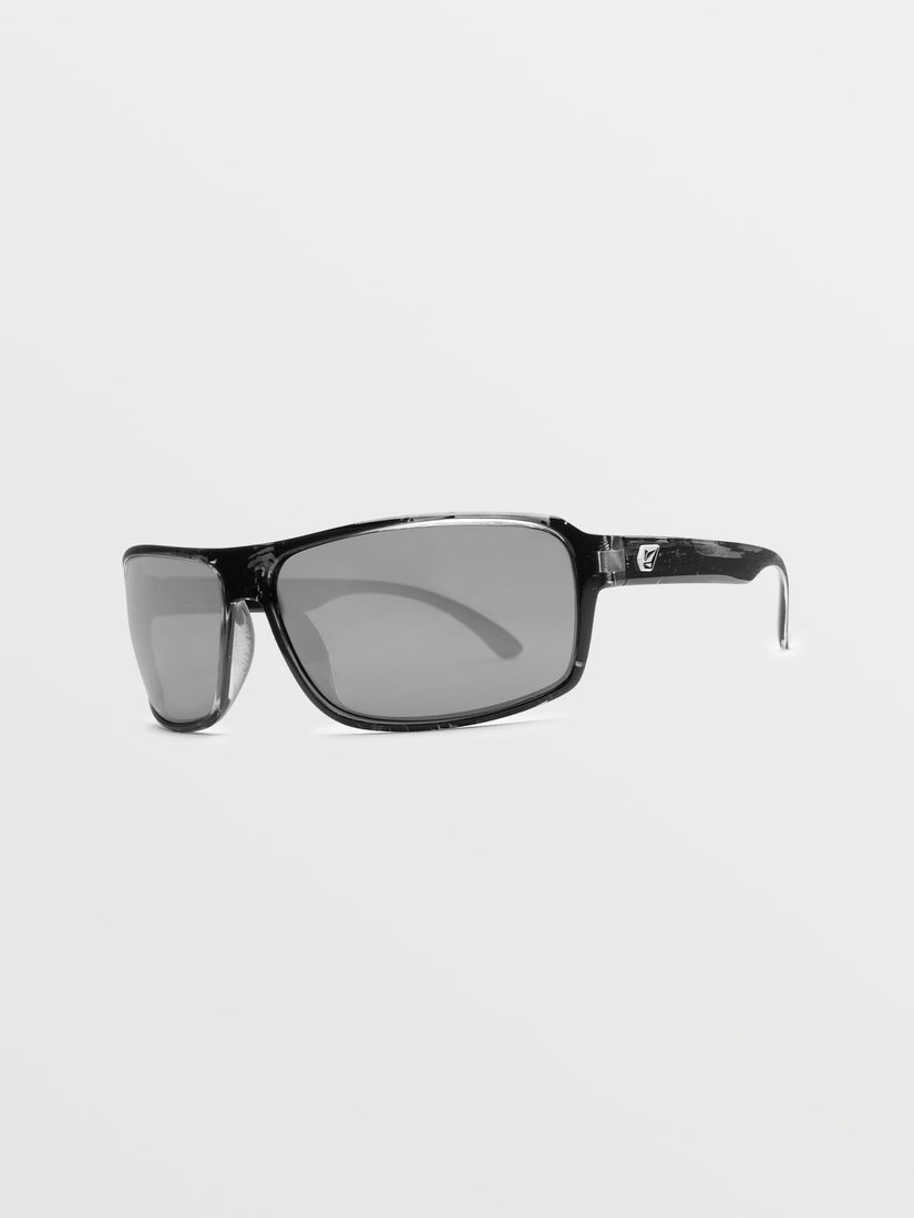 Corpo Class Gloss Marble Sunglasses (Silver Mirror Lens) - MARINA BLUE (VE03904118_MRB) [B]
