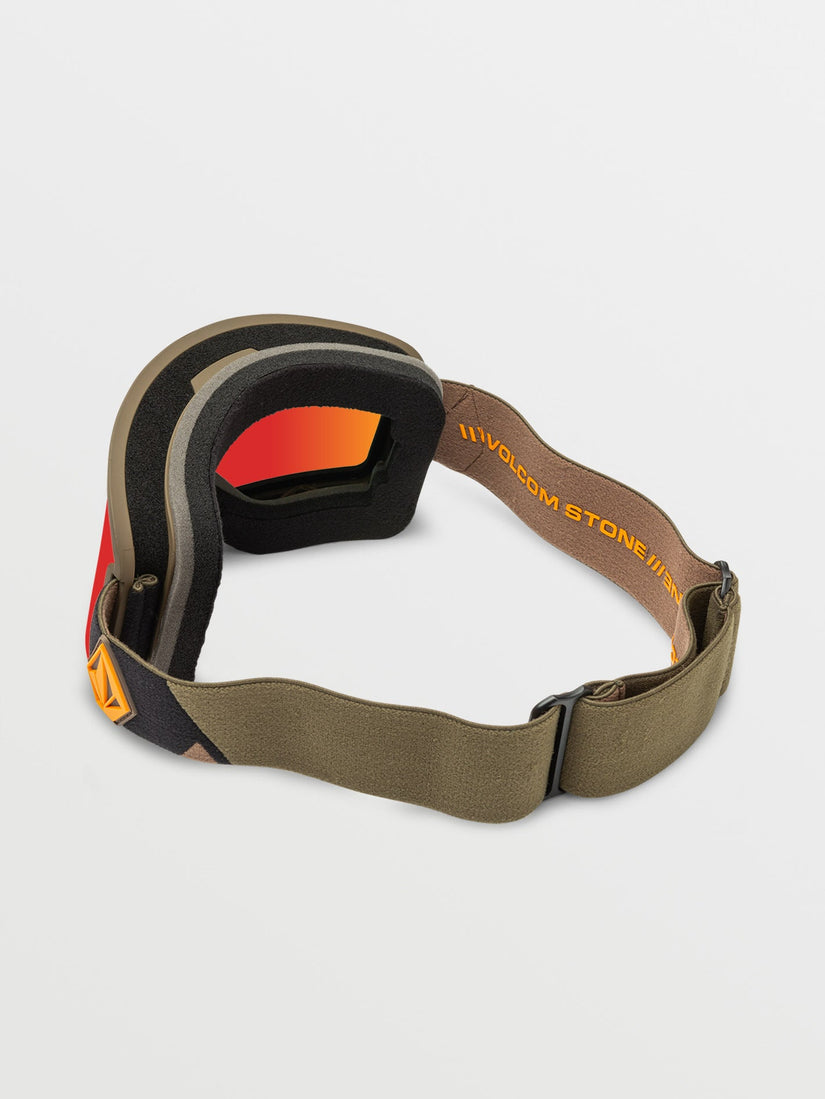 Garden Military/Gold Goggle (+ Bonus Lens - Yellow) - RED CHROME (VG0123510_RDCH) [2]