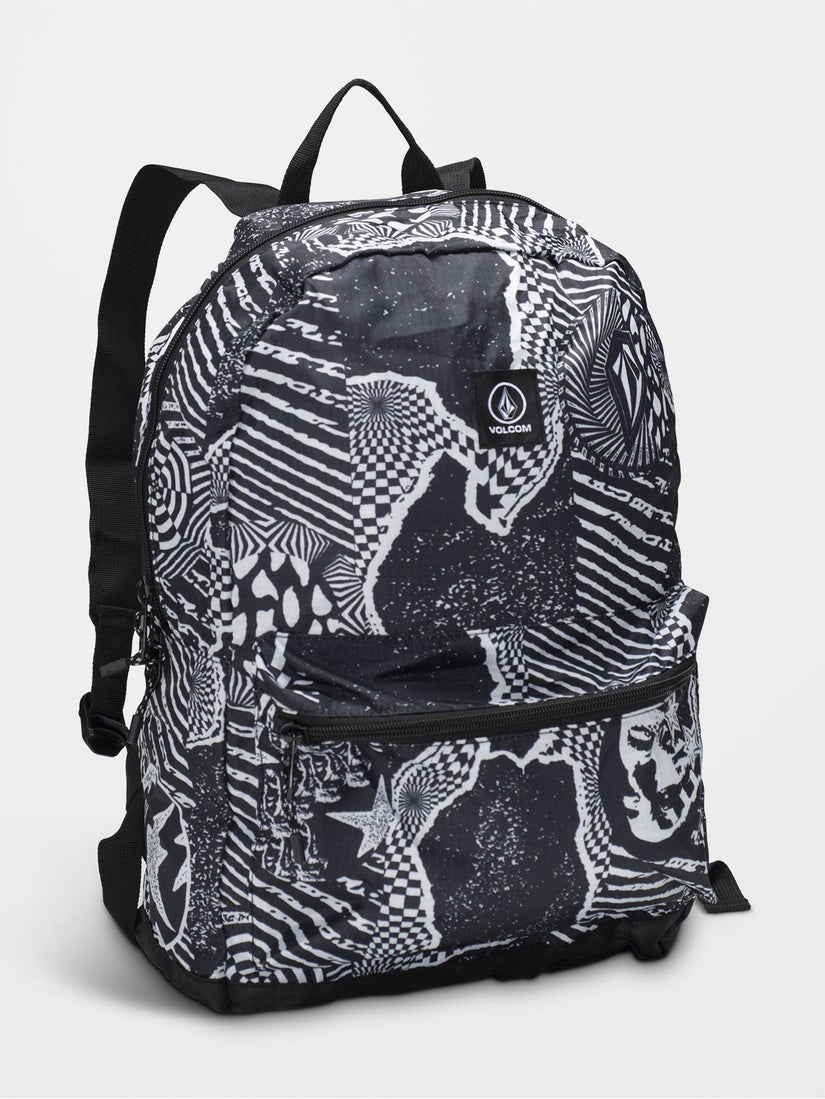 Mochila Packable - Black/White