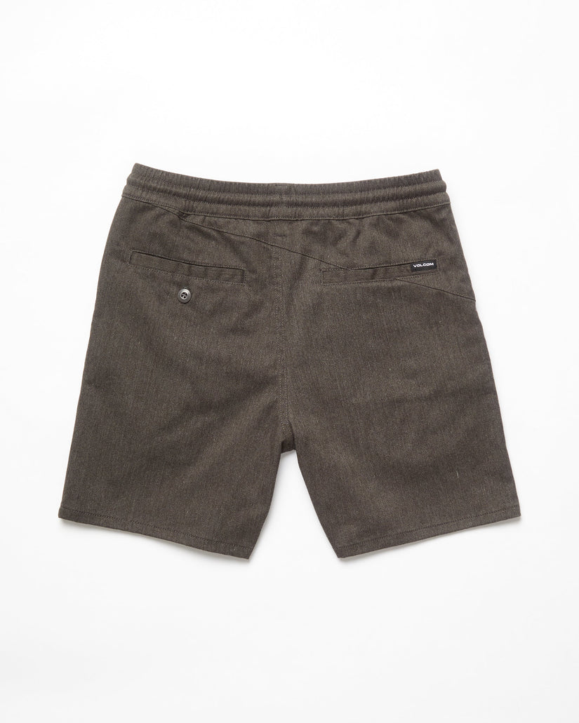 Pantalón corto con cintura elástica Frickin - CHARCOAL HEATHER - (NIÑOS)