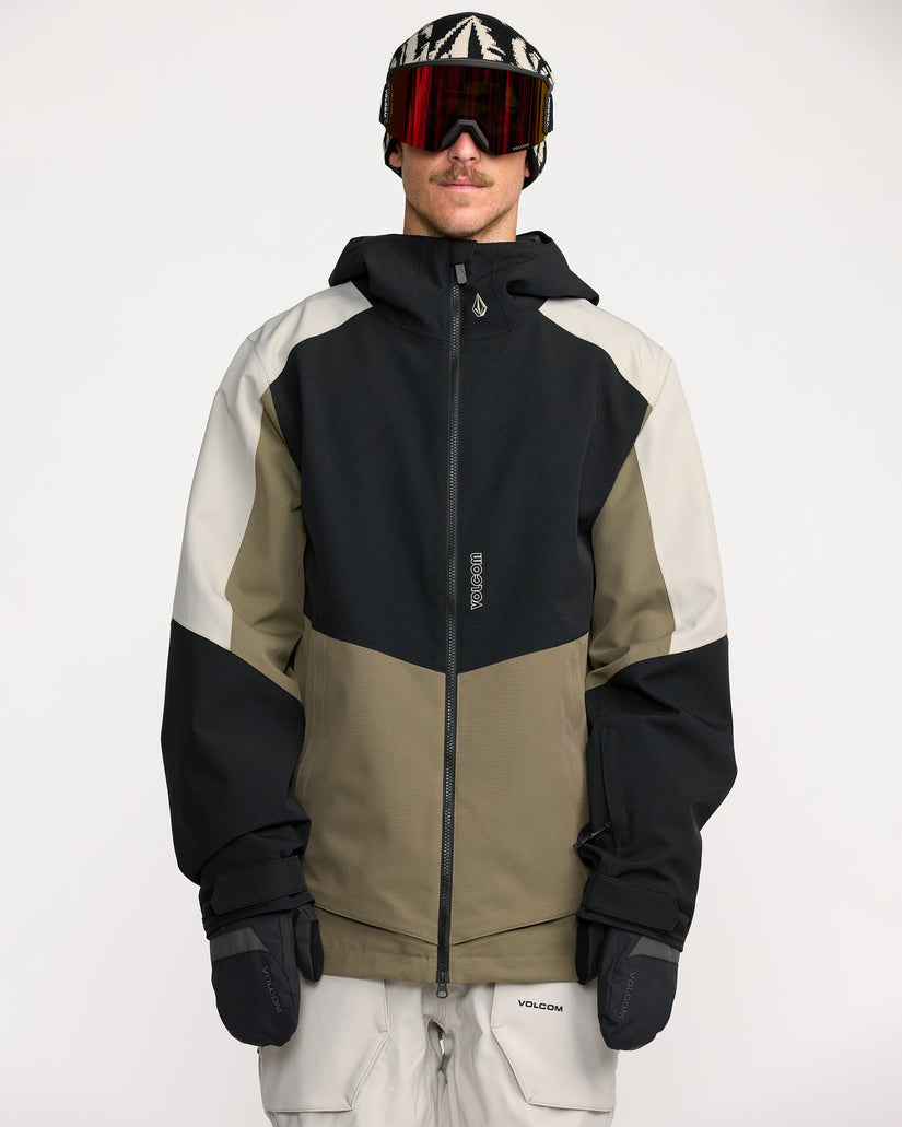 Chaqueta con cremallera Brighton - Military