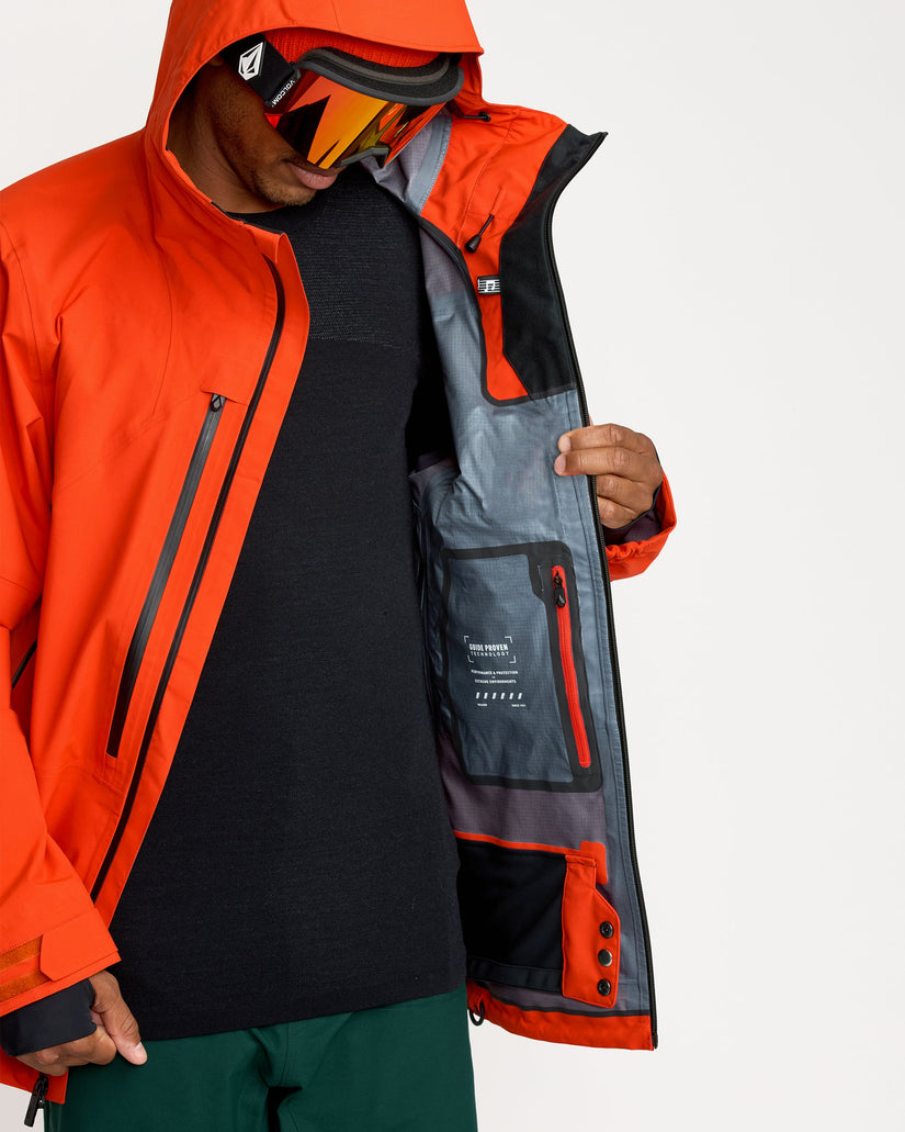 Chaqueta Anyox Guide Gore-tex Pro Shell - Orange Shock