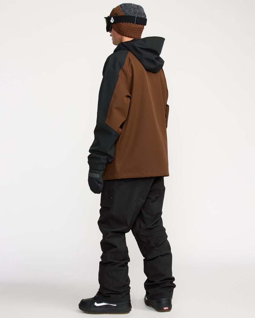 Chaqueta con cremallera Brighton - Brown