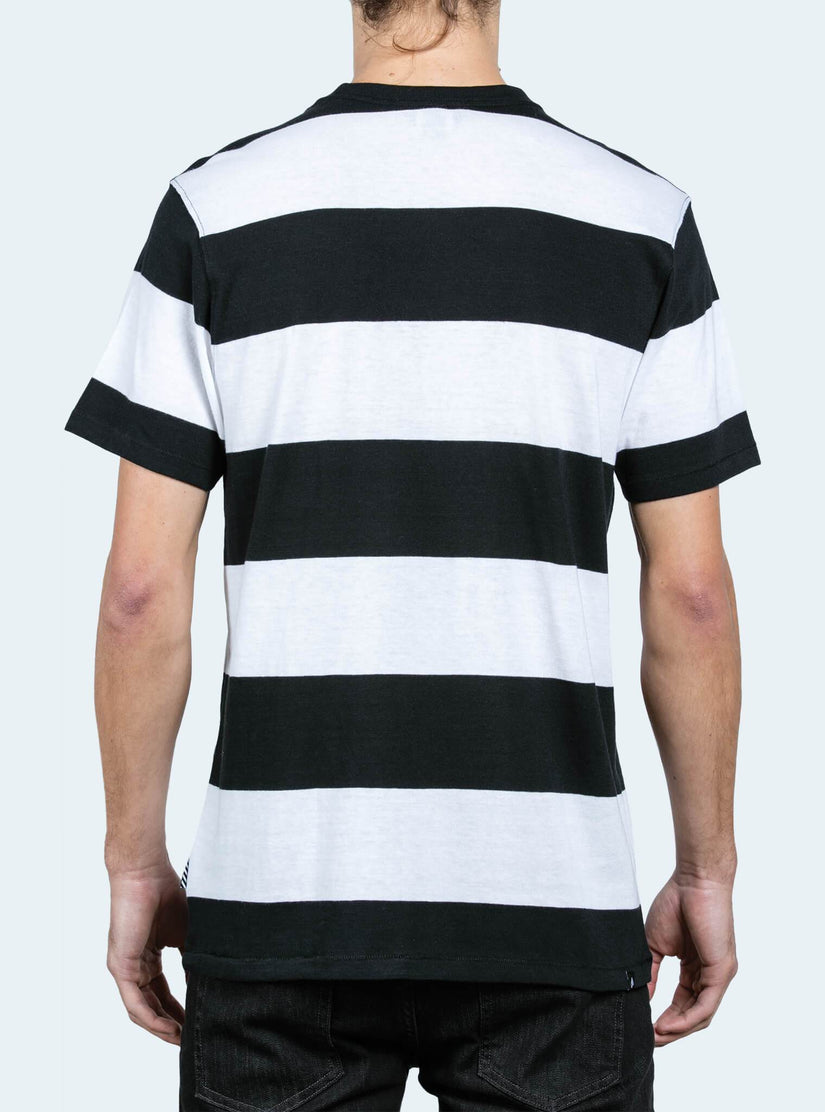 Burger X Volcom Crew Tee - White