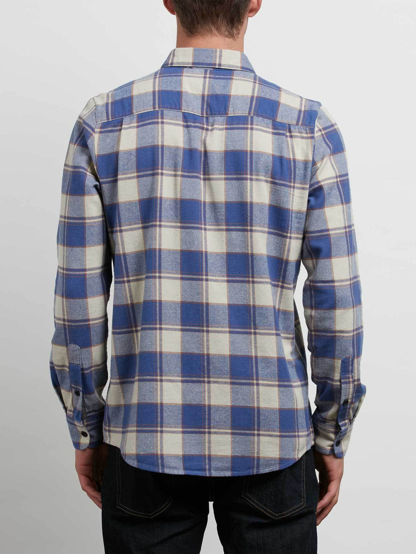 Caden Long Sleeve Shirt - Clay