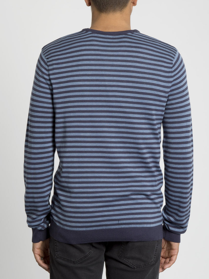 Uperstand Stripe Sweater - Navy (A0731905_NVY) [B]