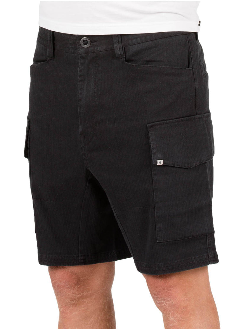 Base Cargo Shorts - Black