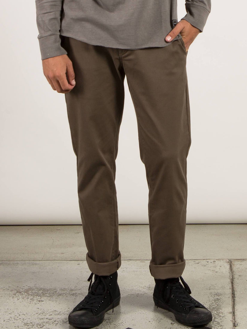 Frickin Modern Stretch Trousers - Mushroom