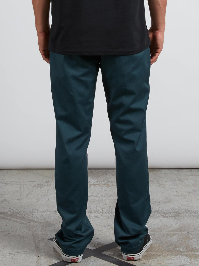 Frickin Modern Stretch Trousers - Navy Green