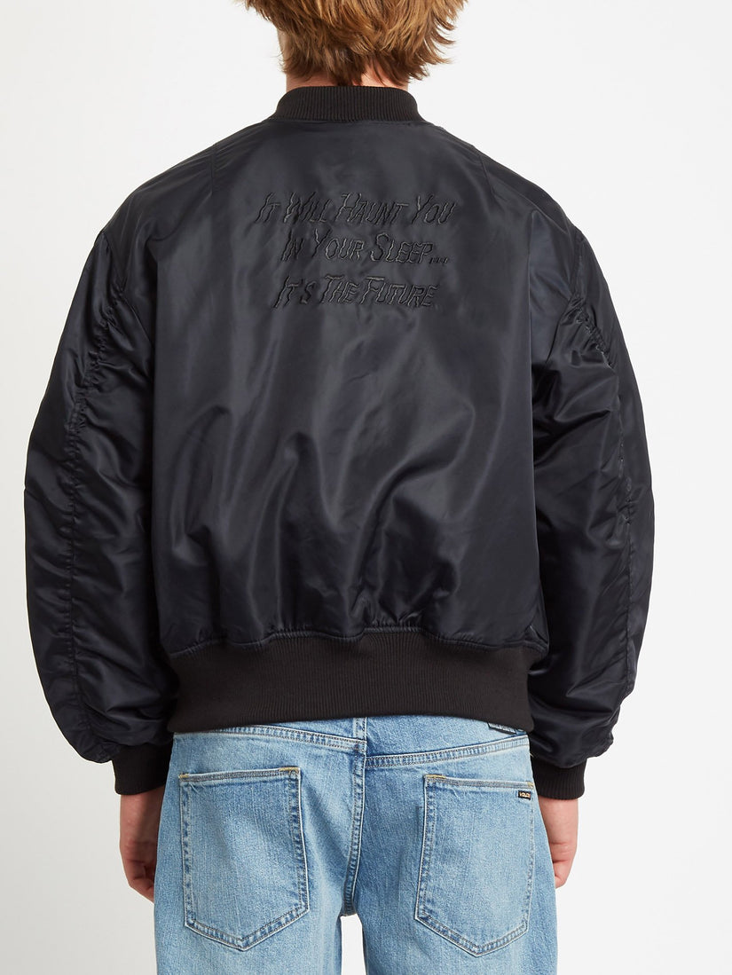 GREENFUZZ JACKET (A1732050_BLK) [B]