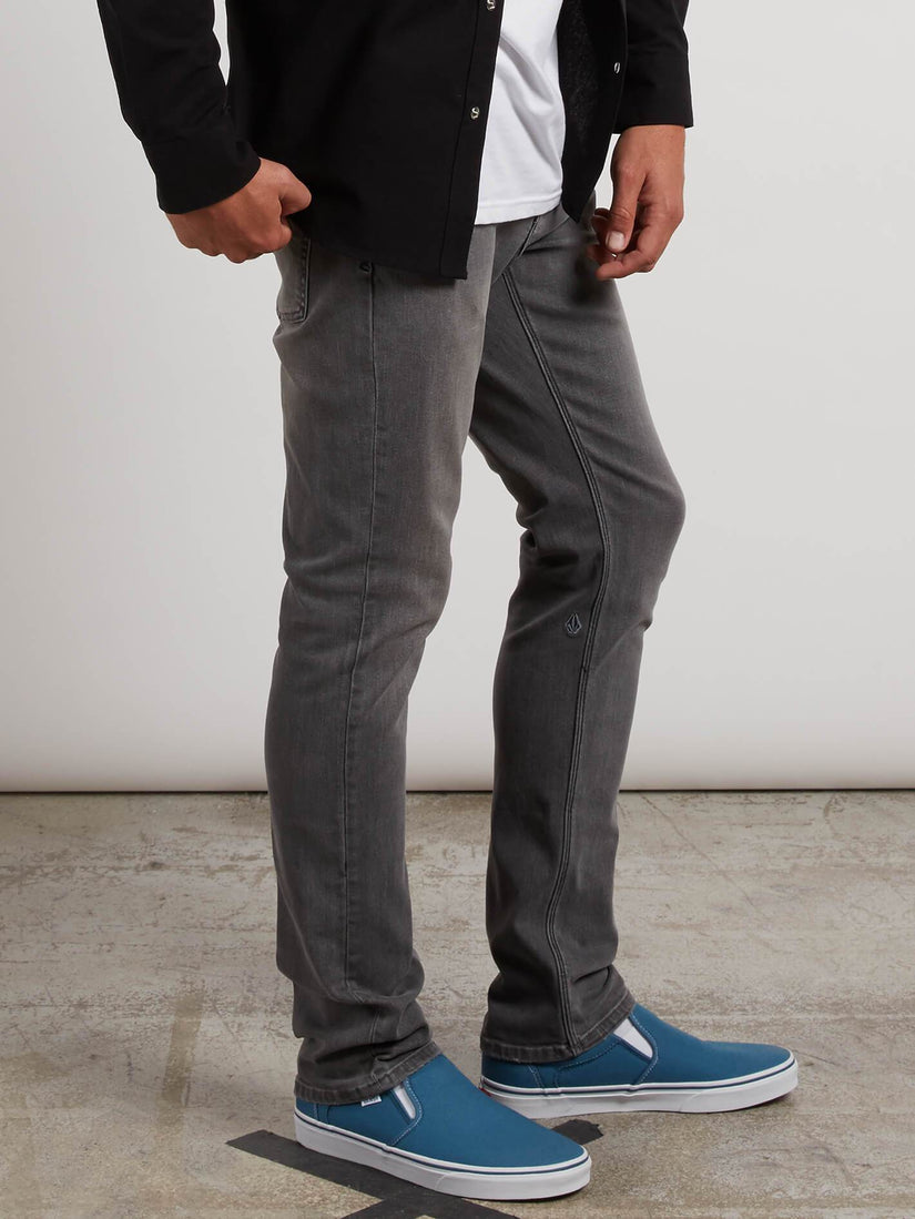 Solver Tapered Jeans - Brushed Nickle