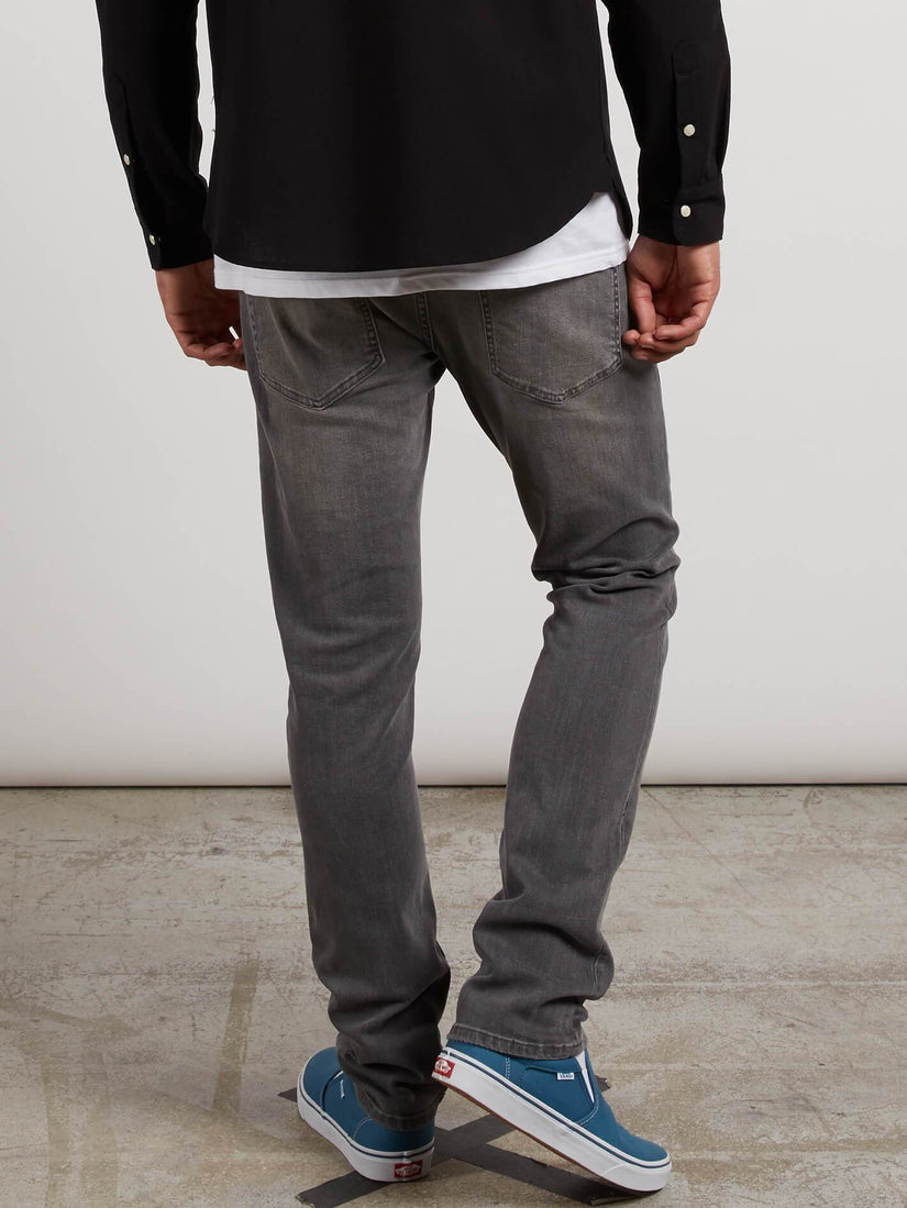 Solver Tapered Jeans - Brushed Nickle