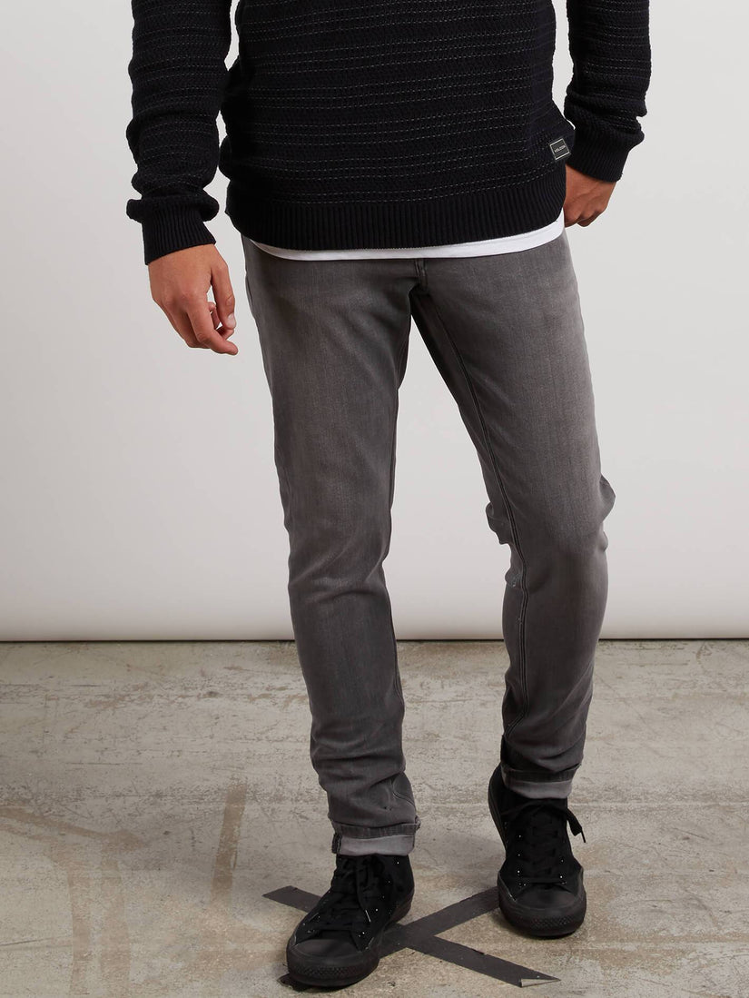 2X4 Tapered Jeans - Brushed Nickle