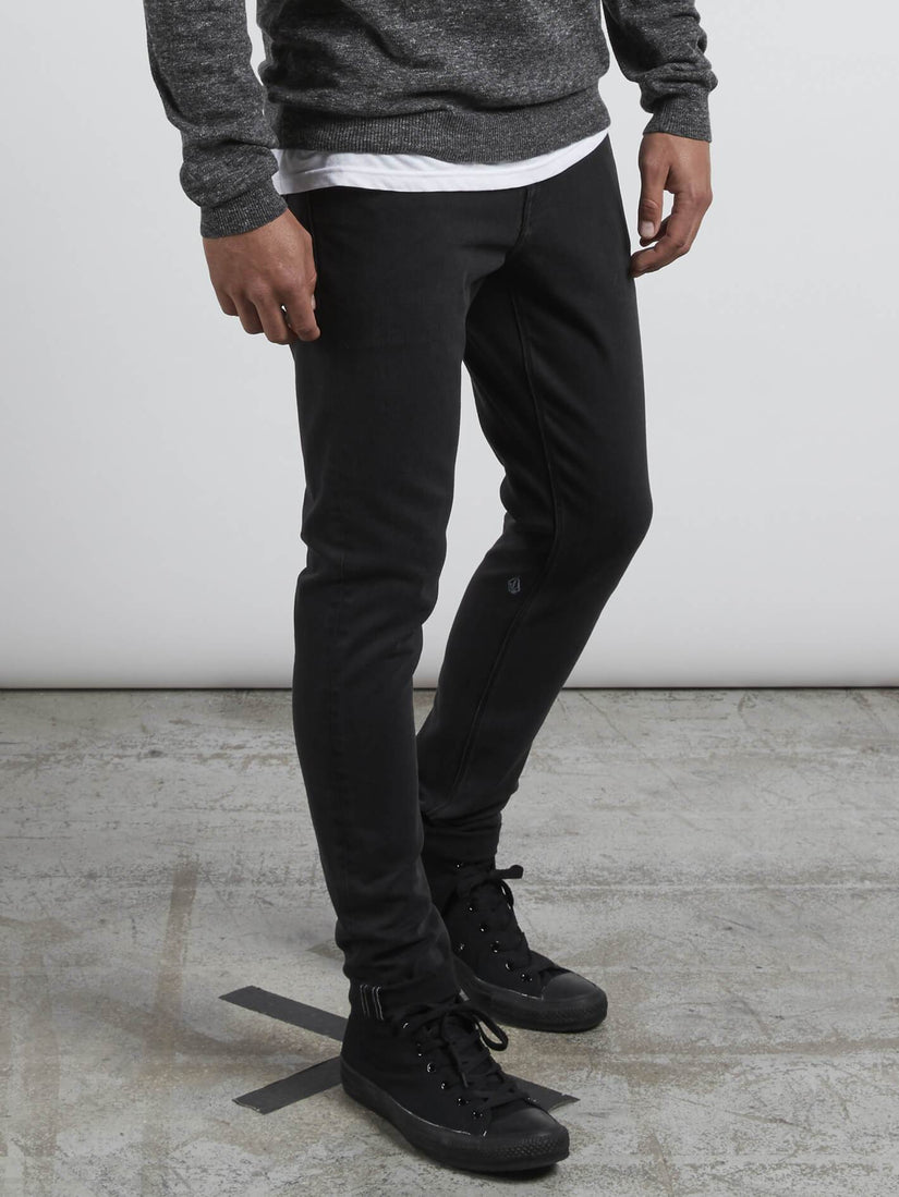 2X4 Tapered Jeans - Truly Vintage Black