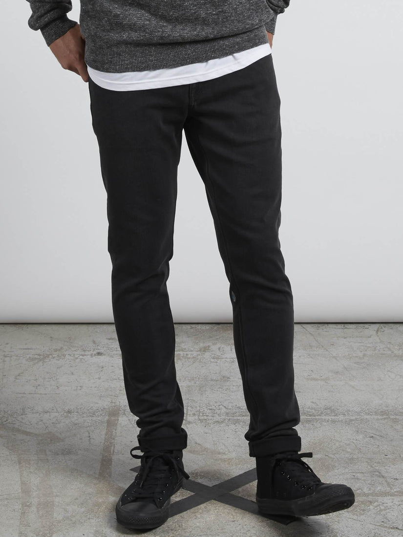 2X4 Tapered Jeans - Truly Vintage Black