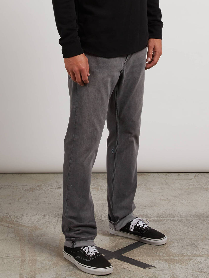 Kinkade Regular Tapered Fit Jeans - Brushed Nickle