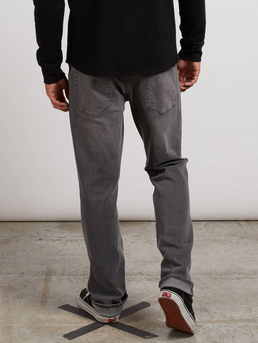 Kinkade Regular Tapered Fit Jeans - Brushed Nickle