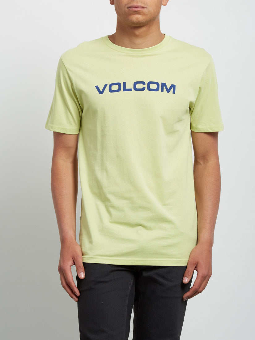 Crisp Euro Tee - Shadow Lime