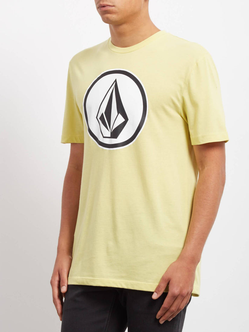 Classic Stone  T-shirt - Acid Yellow